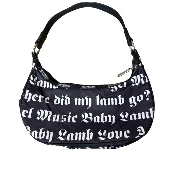 Lesportsac L.A.M.B by Gwen Stefani Hobo Bag W/ GUITAR Strap First Edition - RARE - Picture 1 of 12